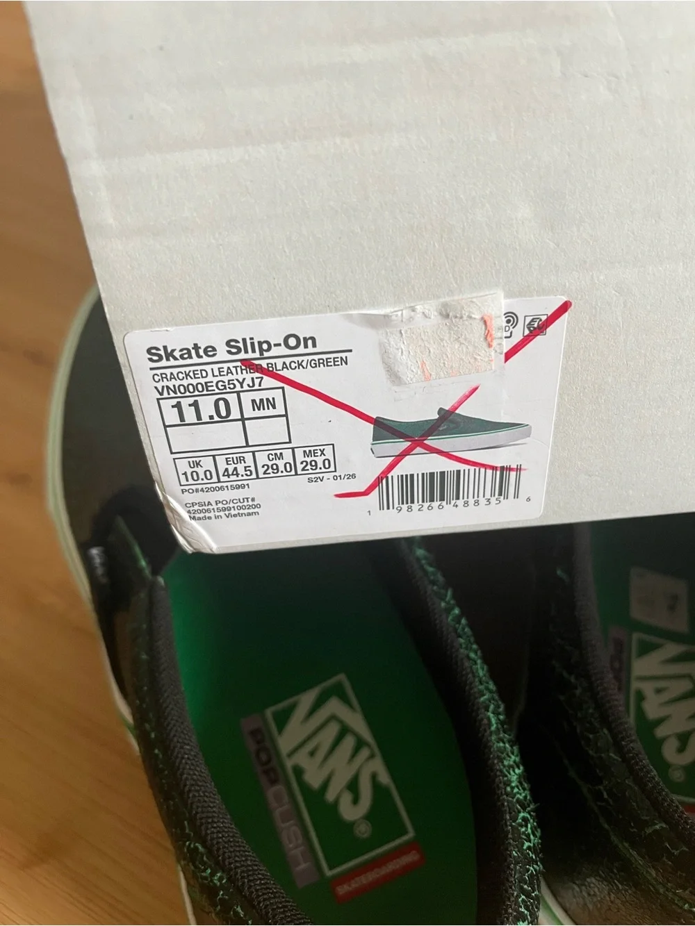 Vans brand new